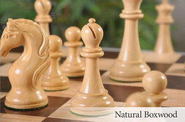 The Camaratta Collection - The Piatagorsky Cup Series Luxury Chess Pieces - 4.4