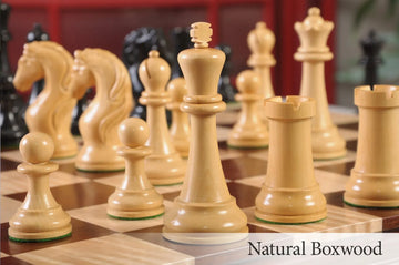 The Camaratta Collection - The Piatagorsky Cup Series Luxury Chess Pieces - 4.4
