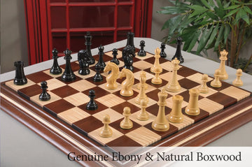 The Camaratta Collection - The Piatagorsky Cup Series Luxury Chess Pieces - 4.4