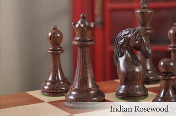 The Camaratta Collection - The Piatagorsky Cup Series Luxury Chess Pieces - 4.4