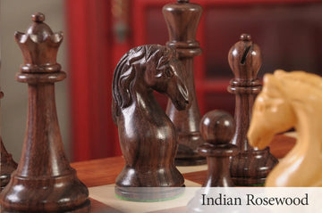 The Camaratta Collection - The Piatagorsky Cup Series Luxury Chess Pieces - 4.4