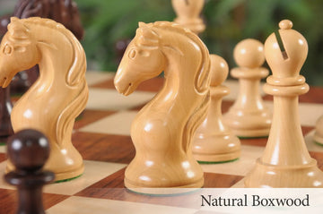 The Camaratta Collection - The Piatagorsky Cup Series Luxury Chess Pieces - 4.4