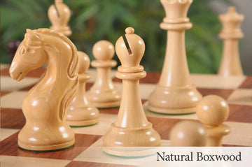 The Camaratta Collection - The Piatagorsky Cup Series Luxury Chess Pieces - 4.4