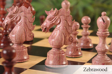The Exotique Collection® - The Treviso Series Luxury Chess Pieces - 4.4