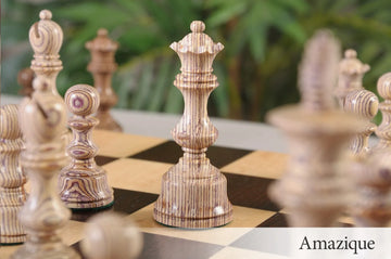 The Exotique Collection® - The Treviso Series Luxury Chess Pieces - 4.4