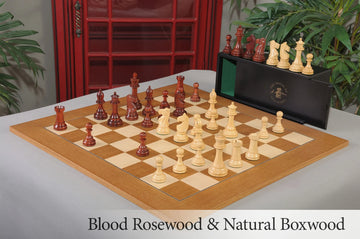 Blood Rosewood and Natural Boxwood