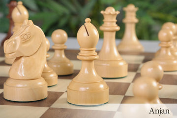 The Mechanics Institute Commemorative Series Chess Pieces - 4.25