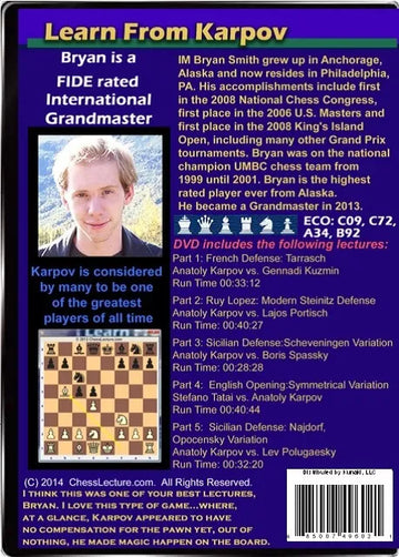Learn from Karpov - Chess Lecture - Volume 93