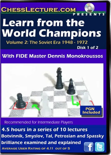 Learn from the World Champions - Chess Lecture - 2 DVDs - Volume 59