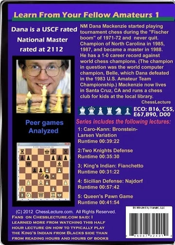 Learn from Your Fellow Amateurs 1 back