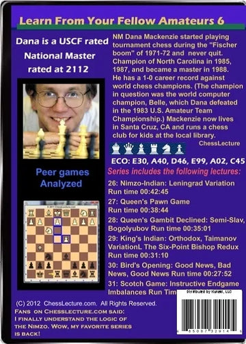 Learn from Your Fellow Amateurs 6 back