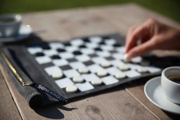 Sondergut Chess/Checkers Roll-Up Travel Set