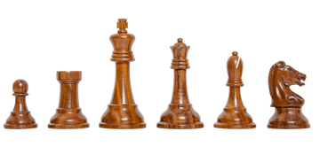 DGT Projects - Golden Rosewood Drueke Players Choice Chess Pieces