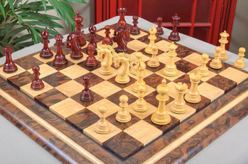CLEARANCE - The Turin Series Artisan Chess Pieces - 4.4