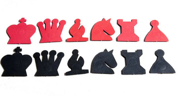 Extra Pieces for 28" Magnetic-Style Chess Demonstration Set