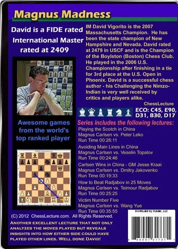 Magnus Carlsen Madness - Chess Lecture - Volume 36