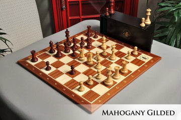The Grandmaster Chess Set, Box, & Board Combination