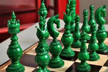 The Oxford Luxury Bone Chess Pieces - 5.25