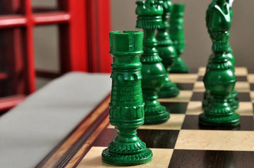 The Oxford Luxury Bone Chess Pieces - 5.25