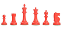 Red and Natural Bone