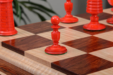 The Washington Luxury Bone Chess Pieces - 4.4
