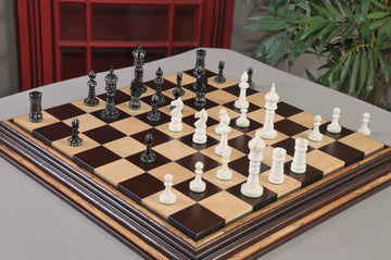 The Worthington Luxury Bone Chess Pieces - 4.0