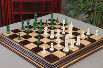 The Worthington Luxury Bone Chess Pieces - 4.0