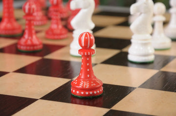 The Worthington Luxury Bone Chess Pieces - 4.0