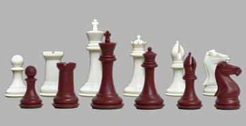 The Collector Series Plastic Chess Pieces - 3.75