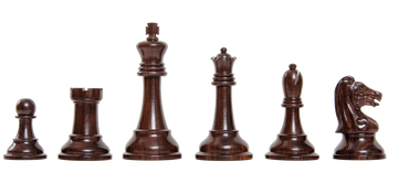 DGT Projects - Indian Rosewood Drueke Players Choice Chess Pieces