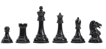 DGT Projects - Ebonized Boxwood Drueke Players Choice Chess Pieces