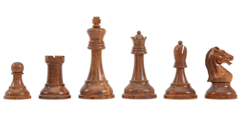 DGT Projects - Golden Rosewood Drueke Players Choice Chess Pieces