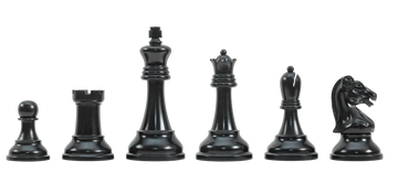 DGT Projects - Ebonized Boxwood Drueke Players Choice Chess Pieces