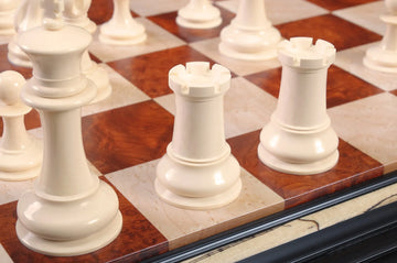 The Mammoth Ivory Selene Collector Series Luxury Chess Pieces - 4.4