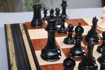 The Mammoth Ivory Selene Collector Series Luxury Chess Pieces - 4.4