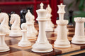The Mammoth Ivory and Genuine Ebony Collector Series Luxury Chess Pieces - 4.4
