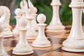 The Mammoth Ivory and Genuine Ebony Collector Series Luxury Chess Pieces - 4.4