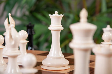 PRE-ORDER - The Mammoth Ivory Collector Series Luxury Chess Pieces - 4.4