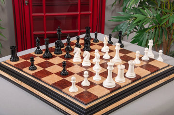 PRE-ORDER - The Mammoth Ivory Collector Series Luxury Chess Pieces - 4.4