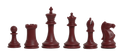 The Marshall Library Series Plastic Chess Pieces - 2.875