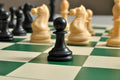 The Marshall Library Series Plastic Chess Pieces - 2.875