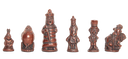 Alice in Wonderland Chess Pieces - Metal