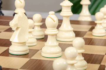 The Polish Series Plastic Chess Pieces - 3.75