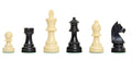 The Polish Series Plastic Chess Pieces - 3.75