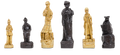 The Sherlock Holmes Series Chess Pieces - 5.95" King - Brown and Natural