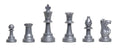 4 Player Chess Set Combination - Triple Weighted Regulation Colored Chess Pieces & 4 Player Vinyl Chess Board