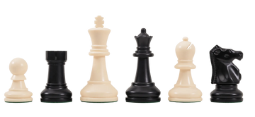 The Bobby Fischer Ultimate Tournament Series Plastic Chess Pieces - 3.75" King