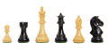 The Bridle Series Chess Pieces - 3.75" King