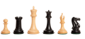 The Camaratta Collection - The 1849 Collector Series Luxury Chess Pieces - 4.4" King