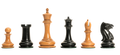The 1850 Morphy Vintage Series Luxury Chess Pieces - 4.4" King